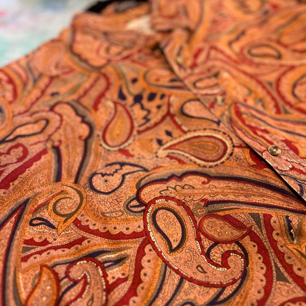 Vintage Paisley Salty Dog Shirt - Picture 3 of 11